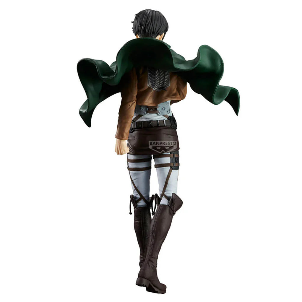 ATTACK ON TITAN FIGURA LEVI ACKERMAN GRANDISTA COMO NUEVA PREVENTA