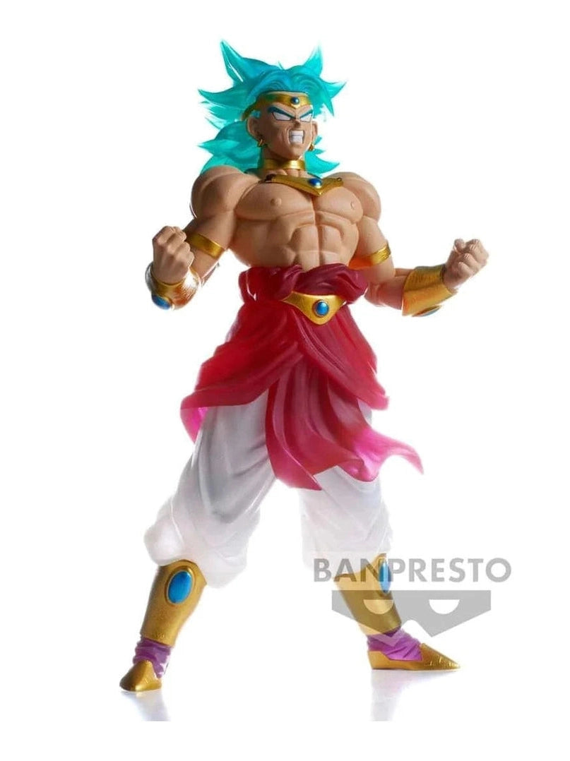 DRAGON BALL Z FIGURA FIGURA BROLY SUPER SAIYAN CLEARISE BANPRESTO COMO NUEVA