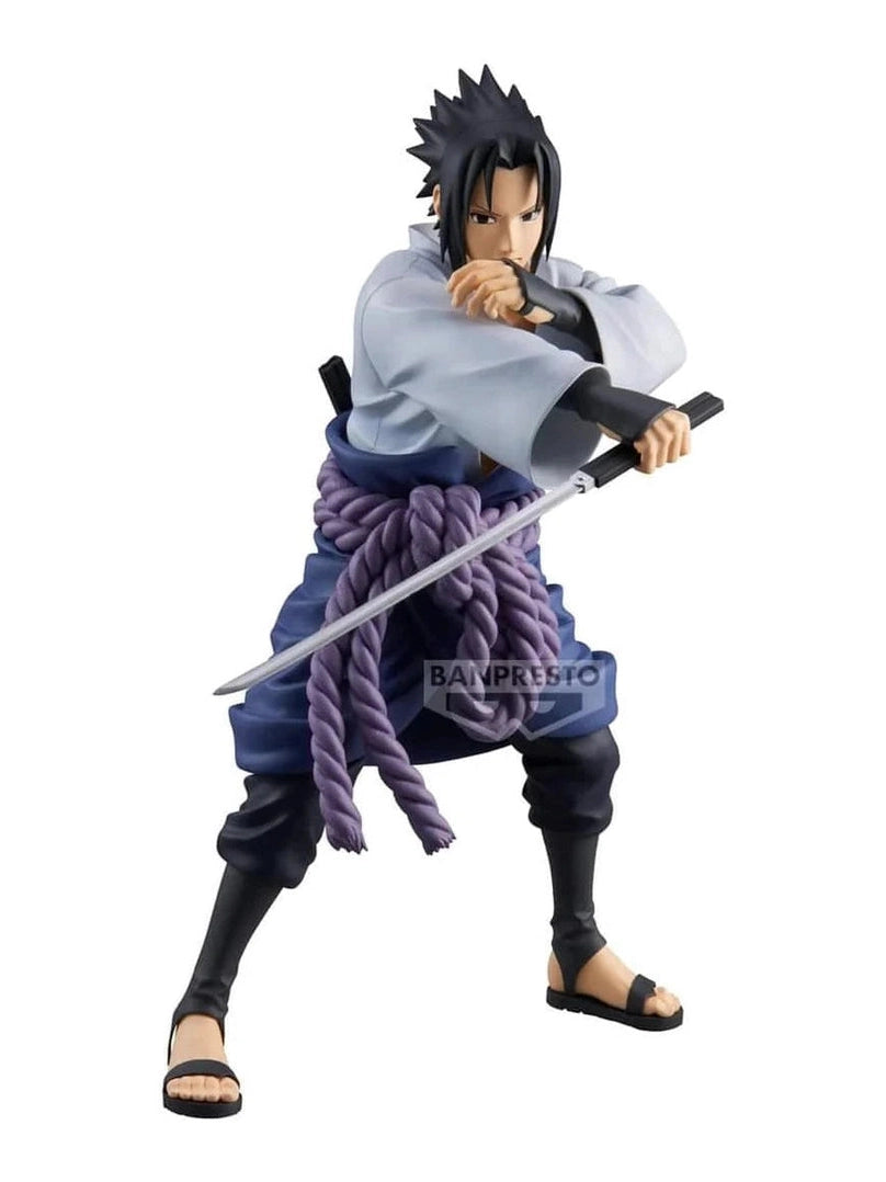 NARUTO FIGURA SASUKE UCHIHA GRANDISTA BANPRESTO COMO NUEVA