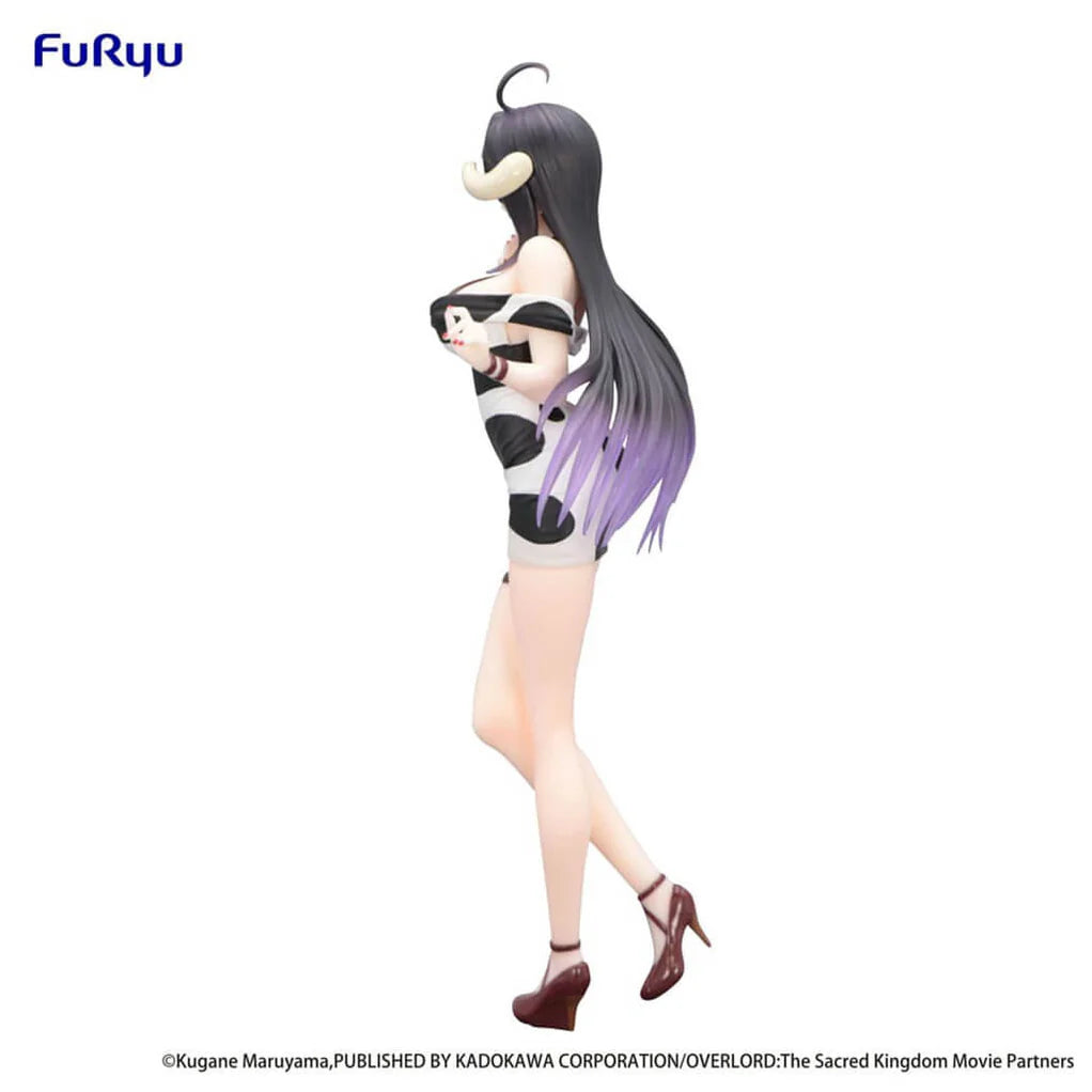 OVERLORD FIGURA DE ALBEDO VERSIÓN MINI CON ESTAMPADO DE VACA TRIO-TRY-IT PRECINTADA STOCK JAPÓN 5-6 sem.