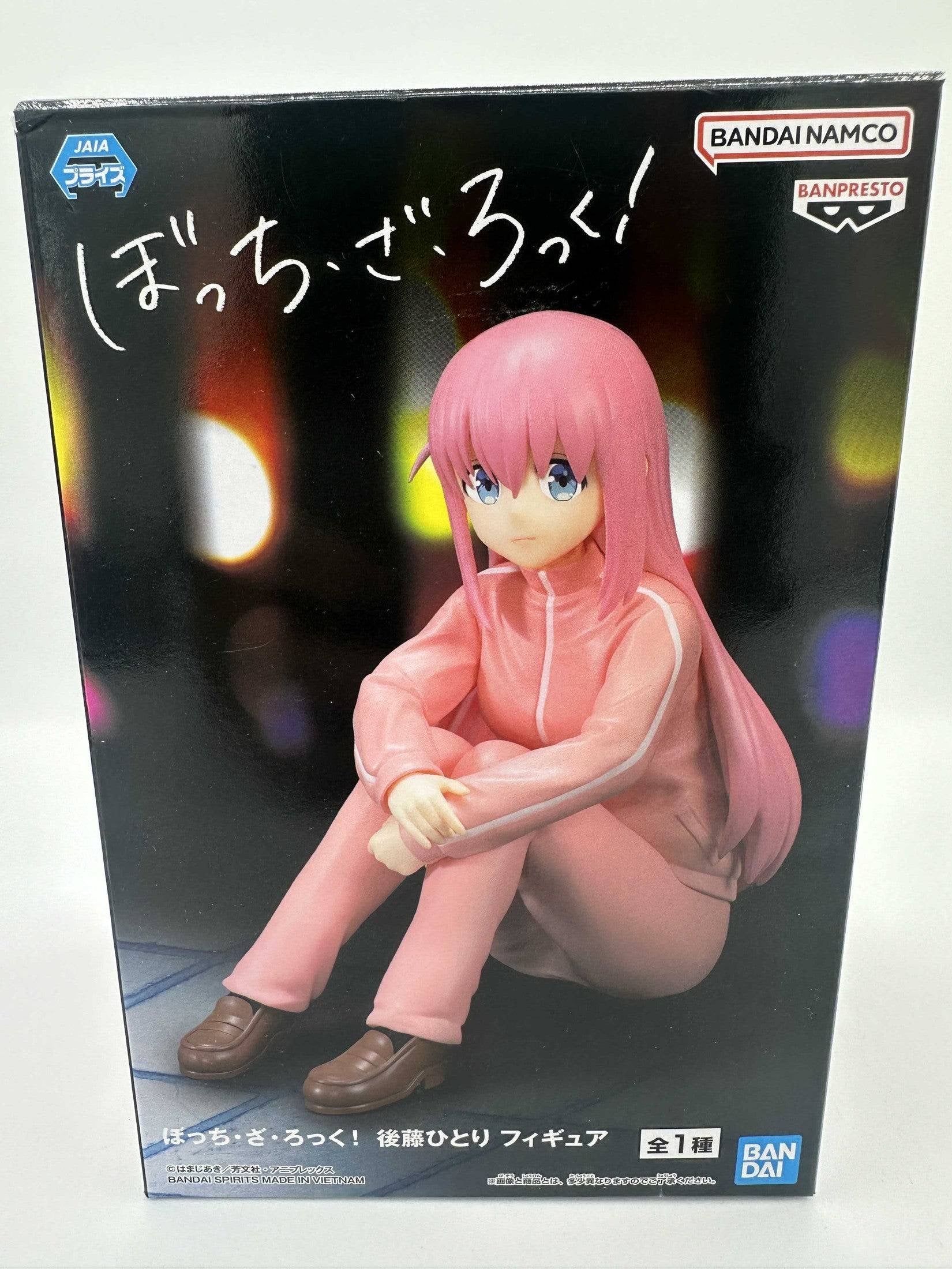 BOCCHI THE ROCK! FIGURA HITORI GOTOH BANPRESTO COMO NUEVA PREVENTA 3-4 sem.