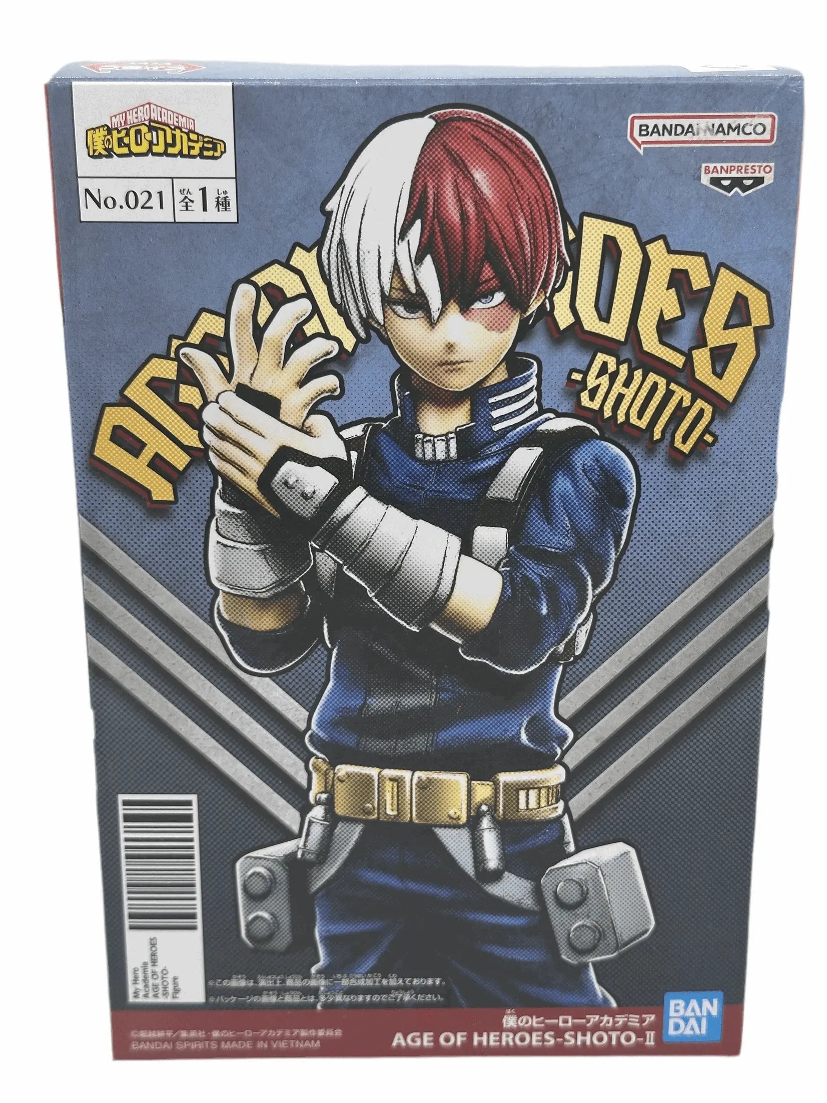 BOKO NO HERO FIGURA SHOTO TODOROKI II AGE OF HEROES COMO NUEVA Banpresto Otaku Village