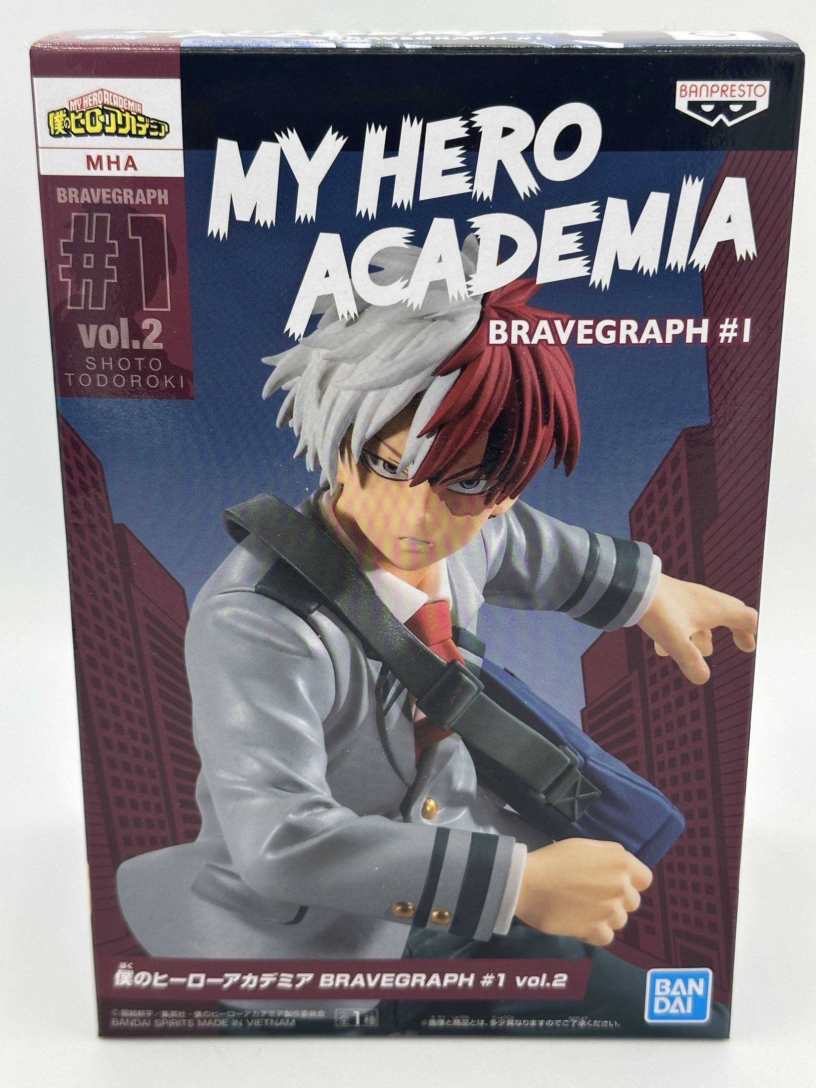 BOKU NO HERO FIGURA TODOROKI BRAVEGRAPH VOL.2 BANPRESTO COMO NUEVA PREVENTA 3-4 sem. Banpresto Otaku Village