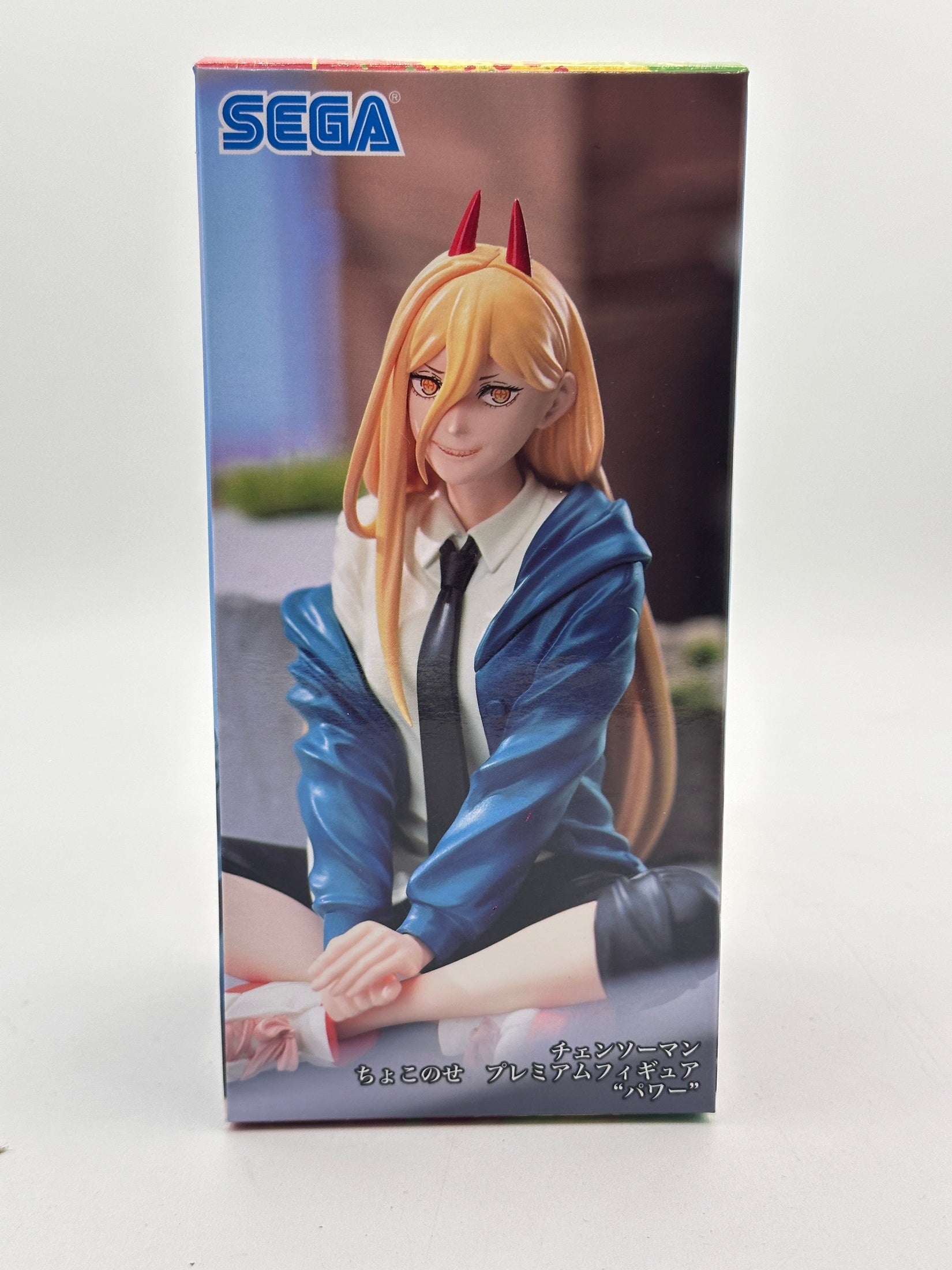 CHAINSAW MAN FIGURA POWER SENTADA SEGA ESTADO Sega Otaku Village