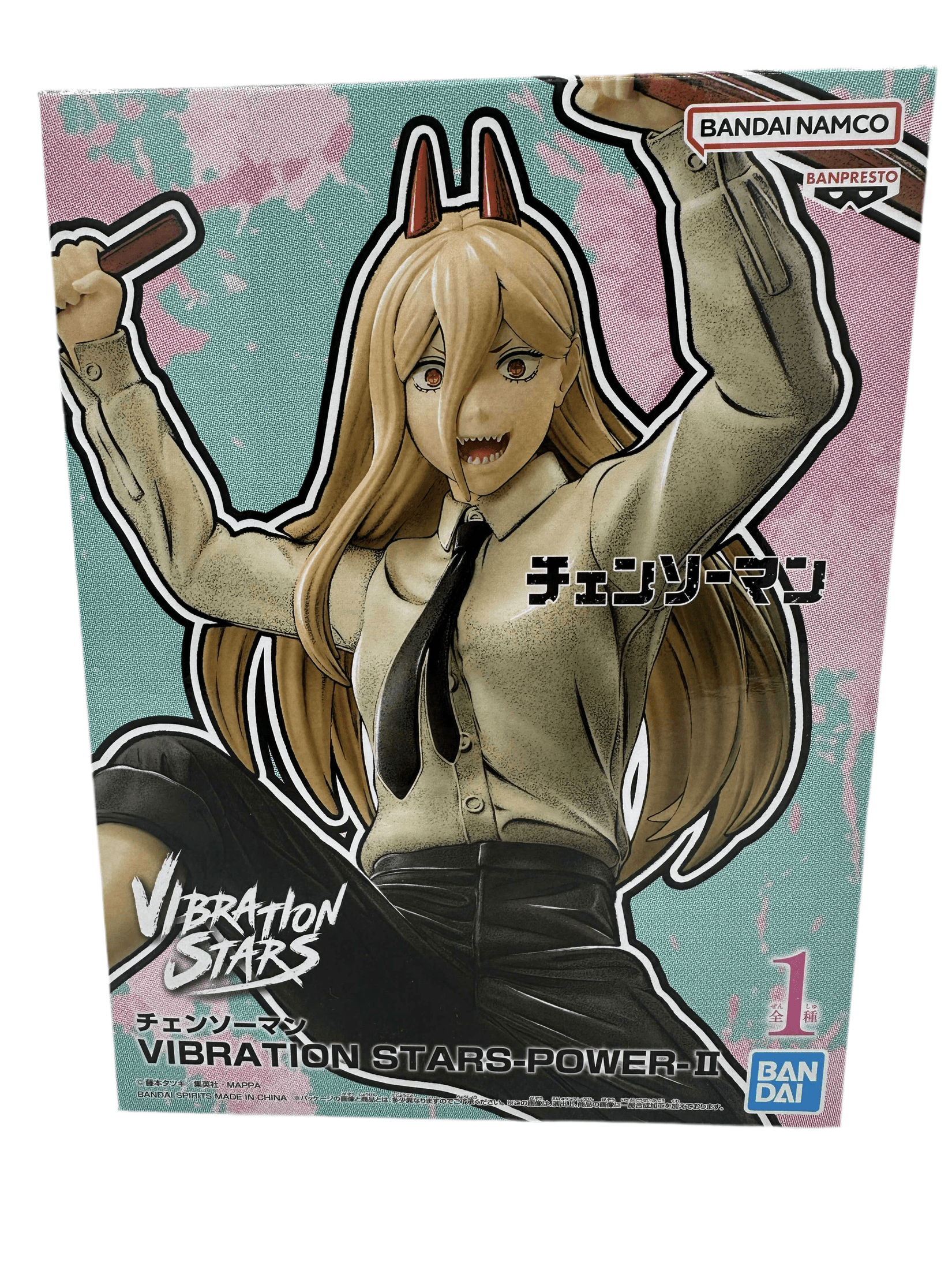 CHAINSAW MAN FIGURA POWER VIBRATION STARS BANPRESTO MUY BUEN ESTADO