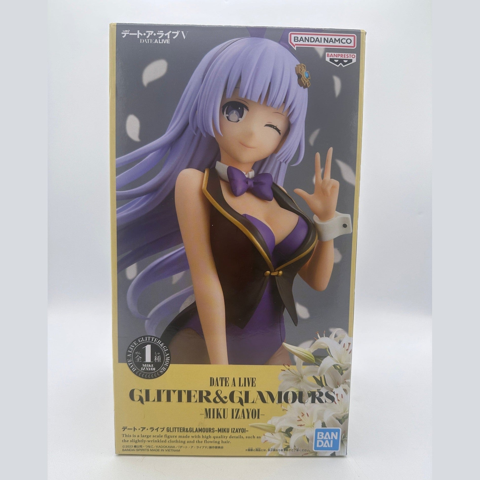 DATE A LIVE MIKU IZAYOI GLITTER & GLAMOURS COMO NUEVA