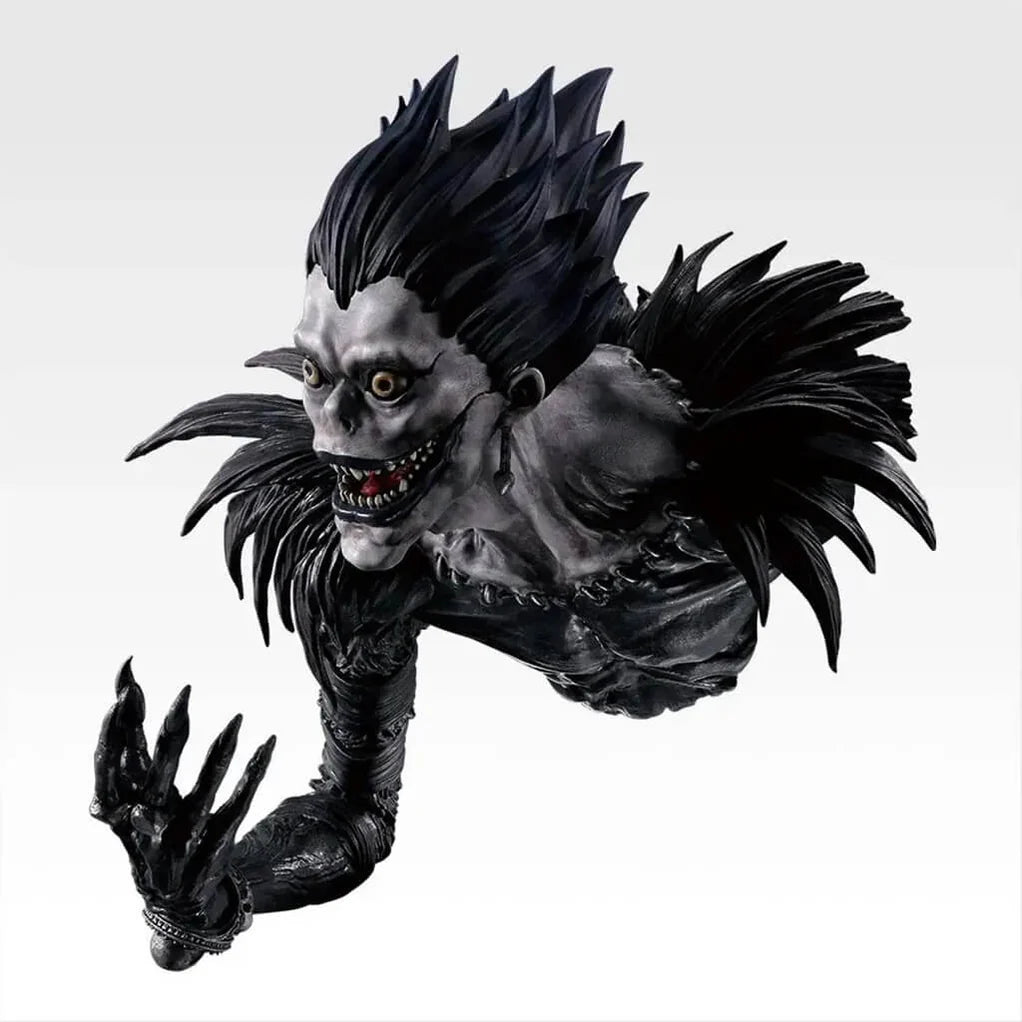 DEATH NOTE ICHIBAN KUJI FIGURA RYUK SLIP THROUGH MAGNET PRIZE D PRECINTADA STOCK JAPÓN 5-6 sem.