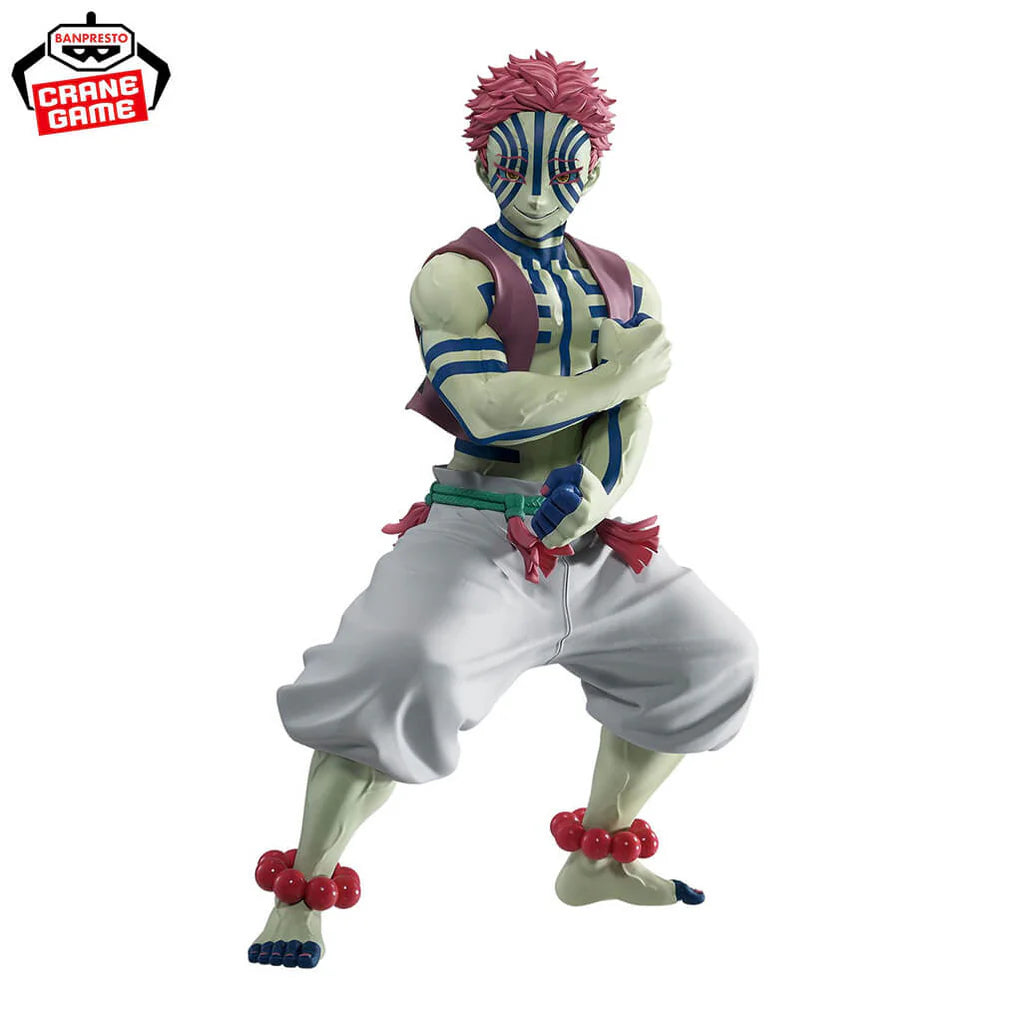 DEMON SLAYER FIGURA AKAZA GRANDISTA COMO NUEVA STOCK JAPÓN 5-6 sem.