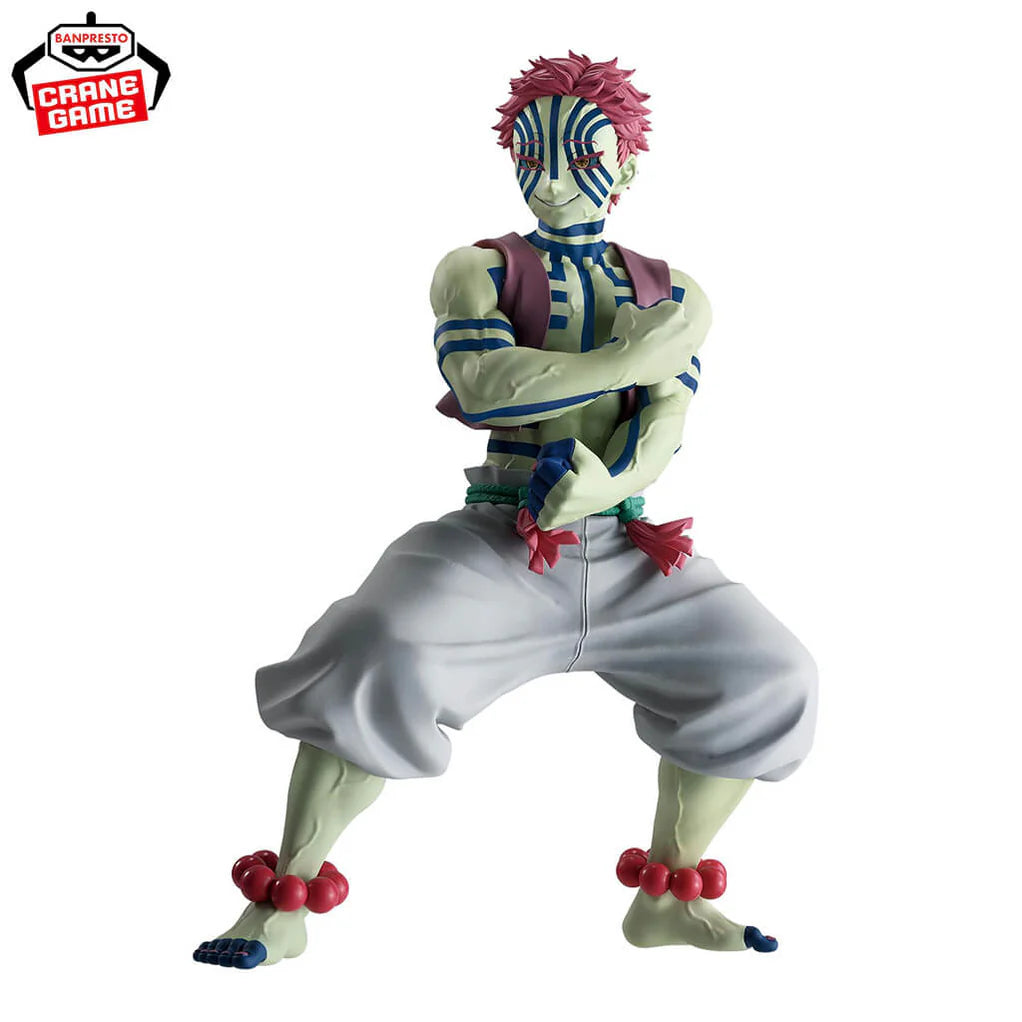 DEMON SLAYER FIGURA AKAZA GRANDISTA COMO NUEVA STOCK JAPÓN 5-6 sem.