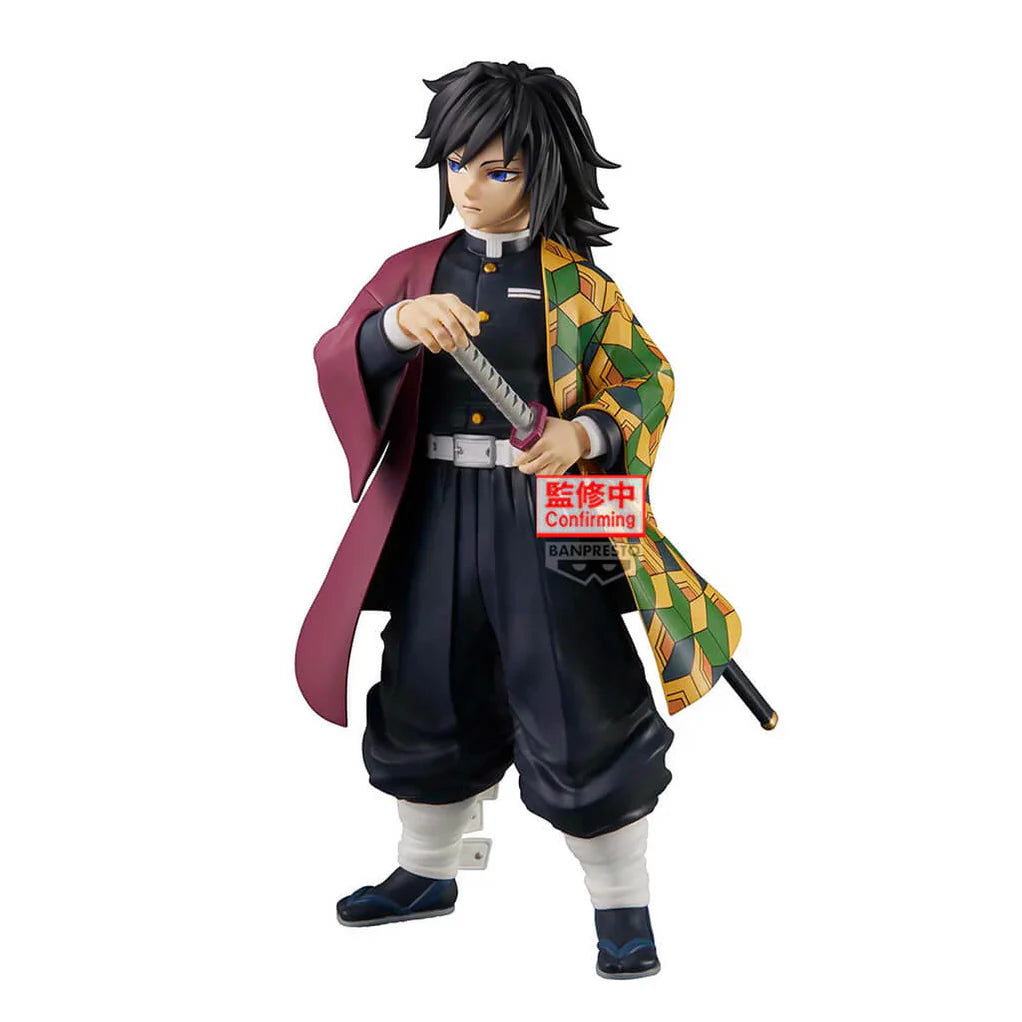DEMON SLAYER FIGURA GIYU TOMIOKA GRANDISTA COMO NUEVA STOCK JAPÓN 5-6 sem.