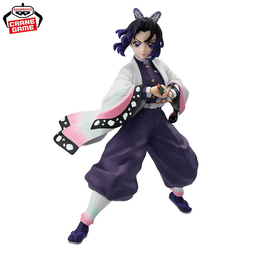 DEMON SLAYER FIGURA SHINOBU KOCHO VIBRATION STARS COMO NUEVA STOCK JAPÓN 5-6 sem.