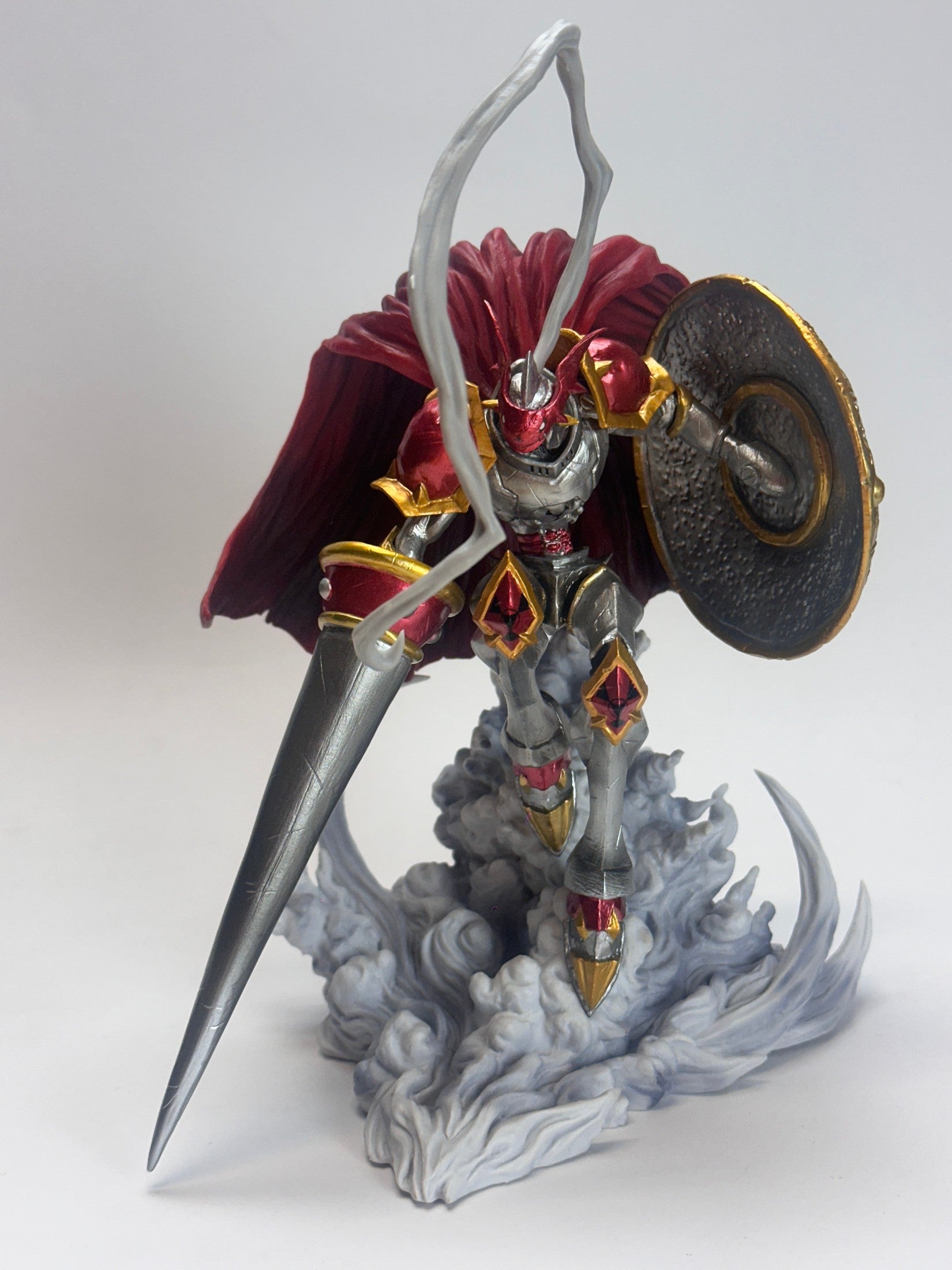 DIGIMON TWO POWERS THAT EMIT LIGHT FIGURA DUKEMON SOUL MASTER ICHIBAN KUJI PRICE B MUY BUEN ESTADO