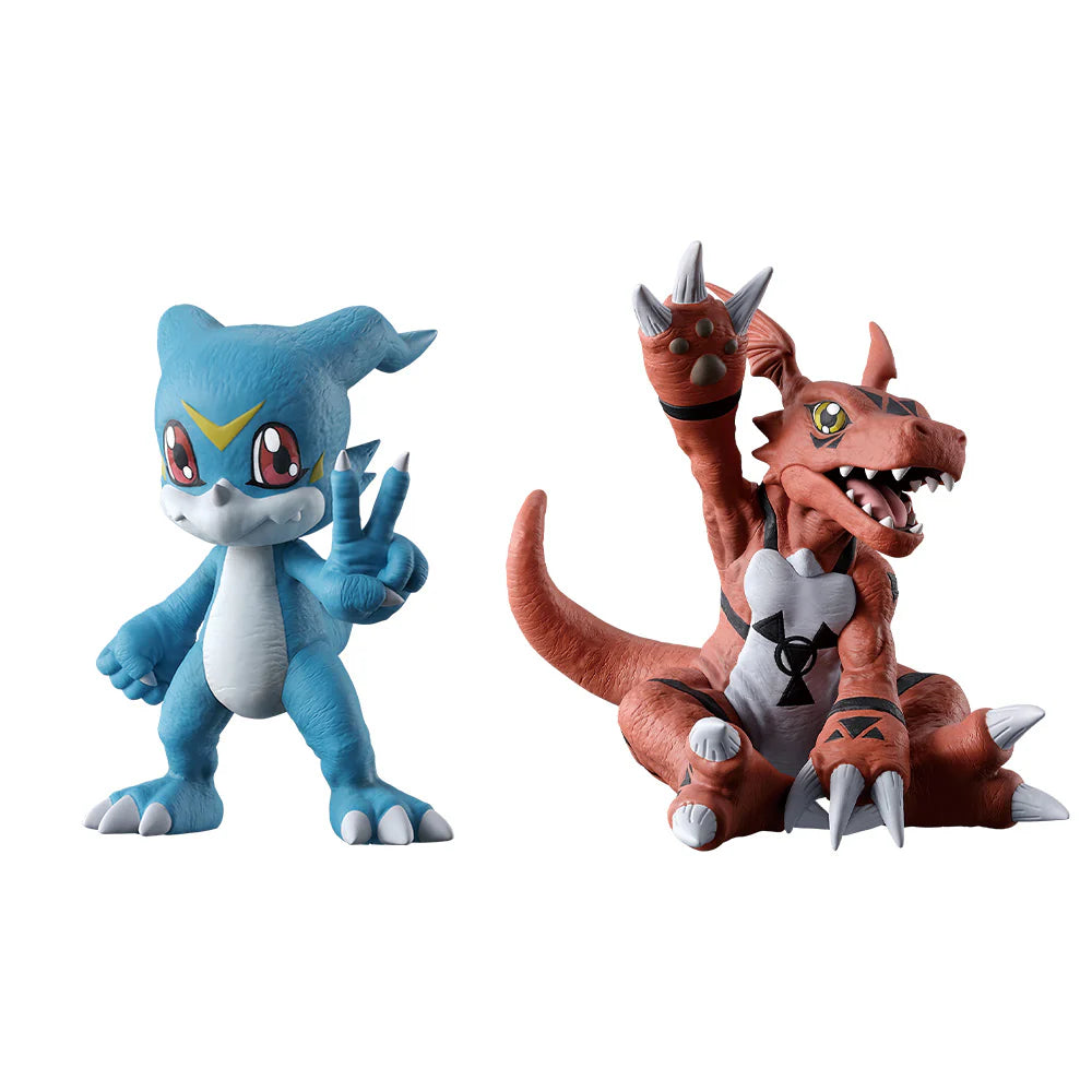 DIGIMON TWO POWERS THAT EMIT LIGHT FIGURA SOUL MASTER ICHIBAN KUJI VEEMON & GUILMON PRICE C MUY BUEN ESTADO