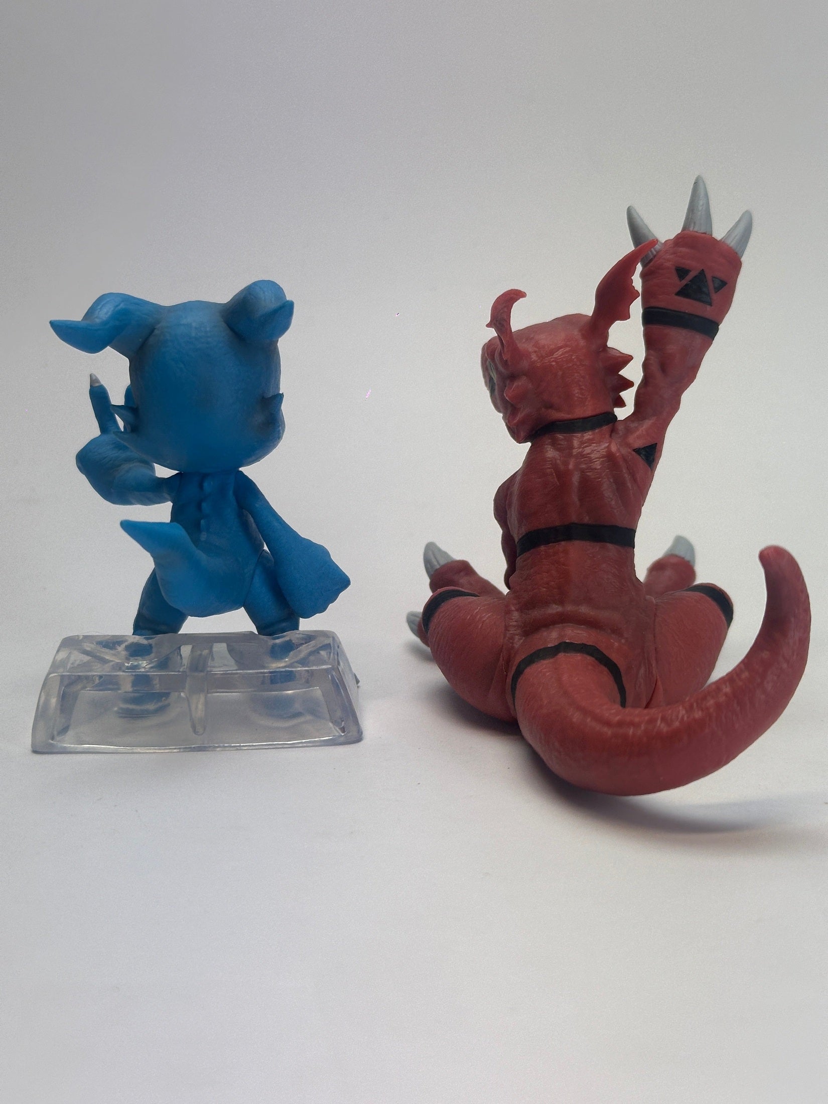 DIGIMON TWO POWERS THAT EMIT LIGHT FIGURA SOUL MASTER ICHIBAN KUJI VEEMON & GUILMON PRICE C MUY BUEN ESTADO