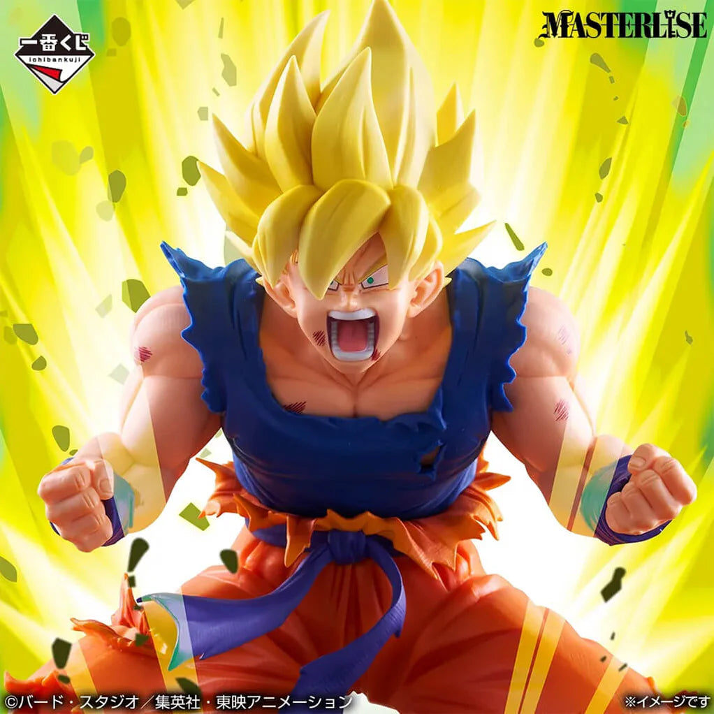 DRAGON BALL BATTLE OF THE SUPER SAIYAN FIGURA SON GOKU SSJ PRIZE B ICHIBAN KUJI