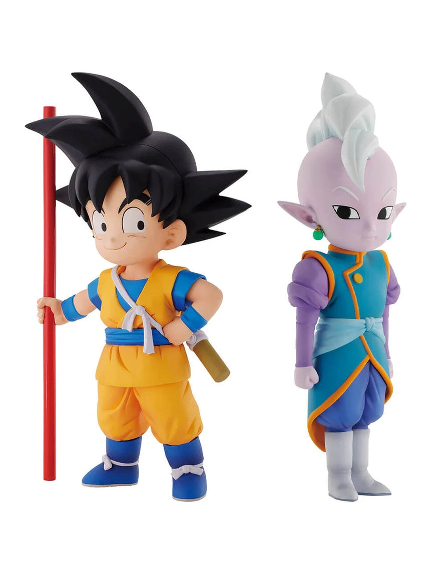 DRAGON BALL DAIMA PREMIO A SON GOKU MINI & KAIOSHIN MINI MASTERLISE PLUS ICHIBAN KUJI PRECINTADA STOCK JAPÓN 5-6 sem.