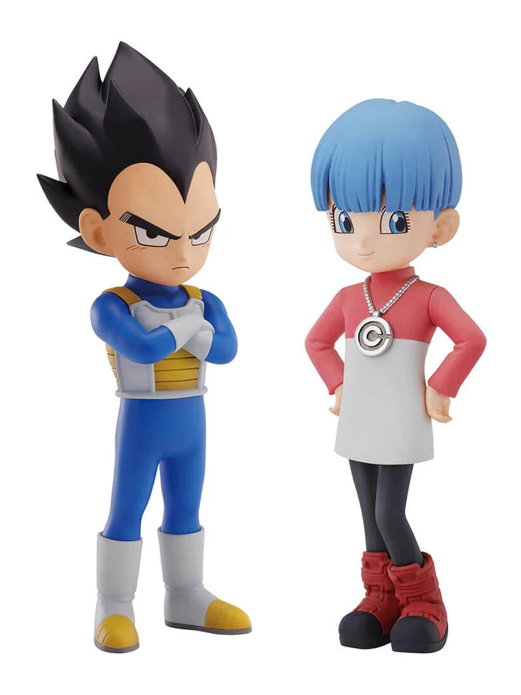 DRAGON BALL DAIMA PREMIO B VEGETA MINI & BULMA MINI MASTERLISE PLUS ICHIBAN KUJI PRECINTADA STOCK JAPÓN 5-6 sem.