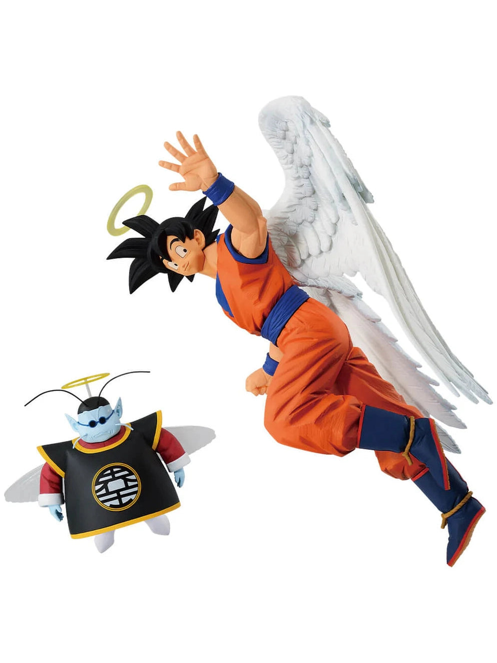DRAGON BALL DUEL TO THE FUTURE!! PREMIO LAST ONE SON GOKU CON KAIO SAMA MASTERLISE ICHIBAN KUJI PRECINTADA PREVENTA 3-4 sem.