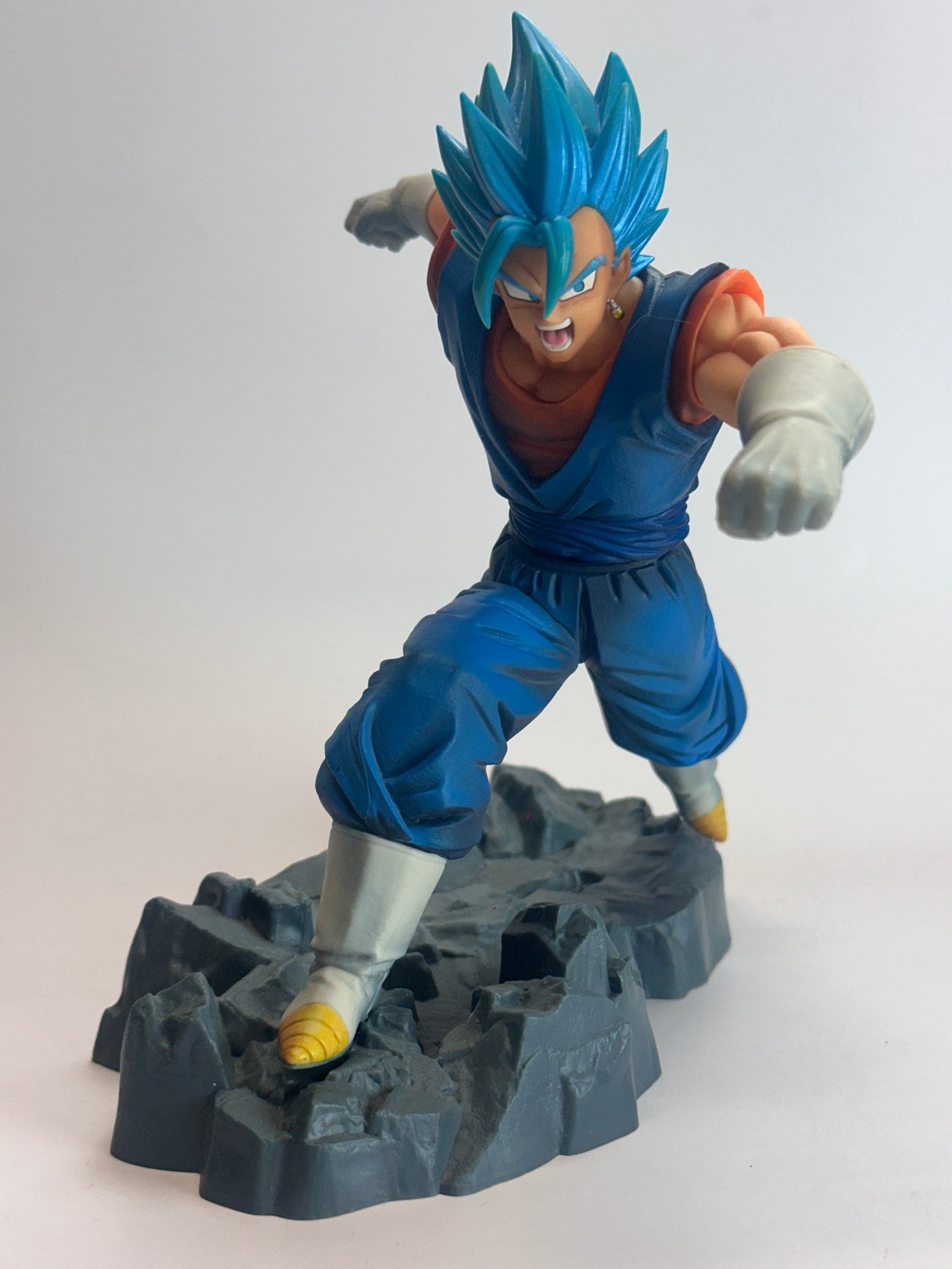 DRAGON BALL FIGURA DOKKAN BATTLE VEGETTO BLUE MUY BUEN ESTADO