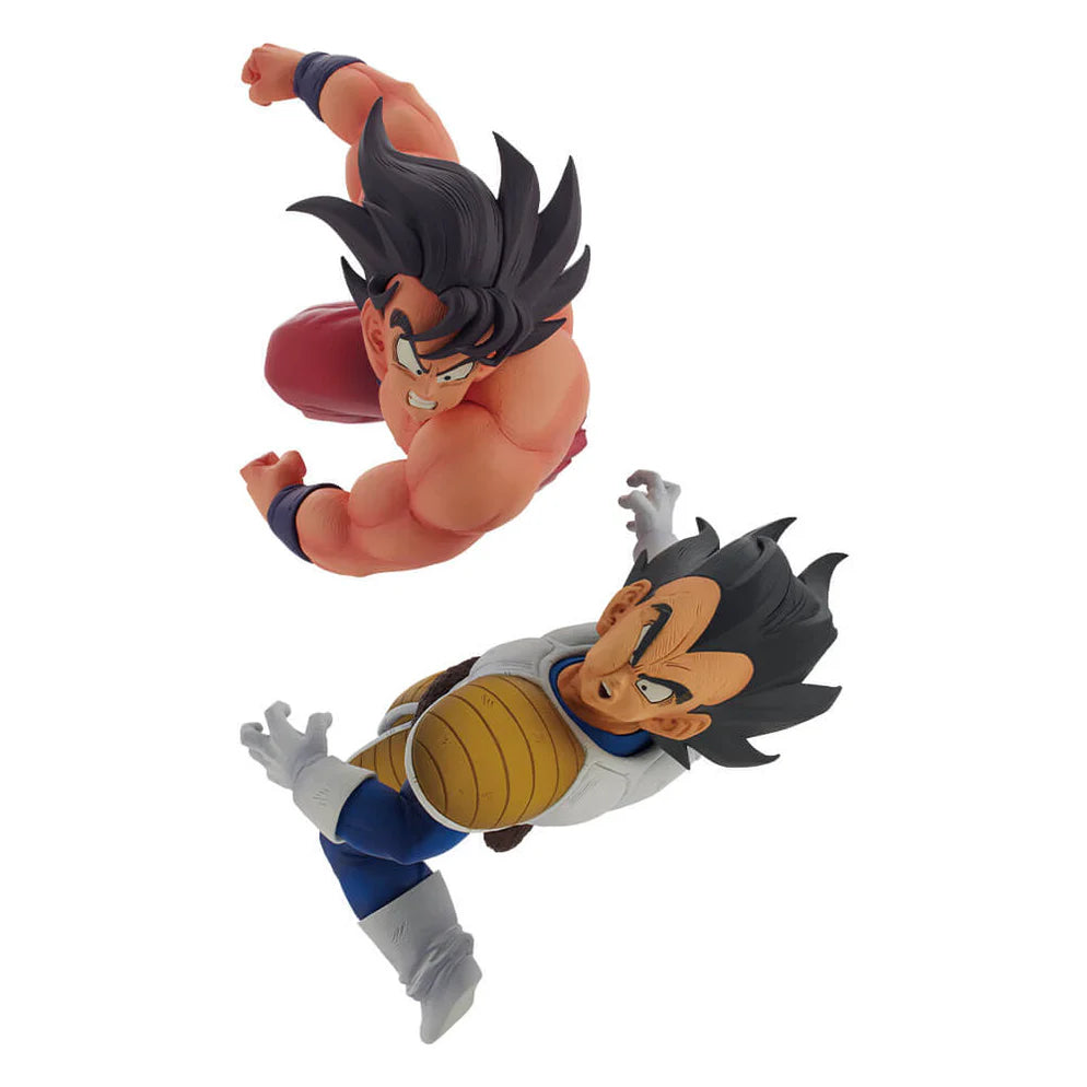 DRAGON BALL FIGURA DRAGON HISTORY PREMIO B VEGETA VS SON GOKU REVIBLE MOMENT ICHIBAN KUJI PRECINTADA PREVENTA 3-4 sem.