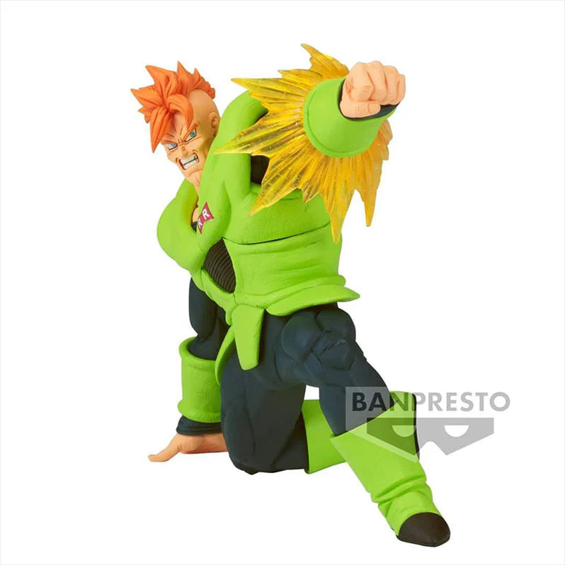 DRAGON BALL FIGURA GXMATERIA ANDROIDE 16 BANPRESTO COMO NUEVA STOCK JAPÓN 5-6 SEM.