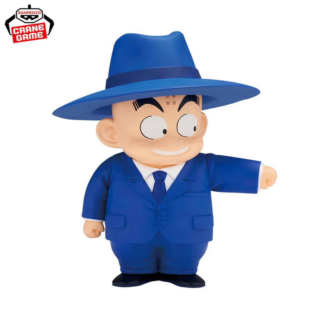 DRAGON BALL FIGURA KRILIN ESTILO TRAJE SOFVIMATES COMO NUEVA PREVENTA 3-4 SEM.