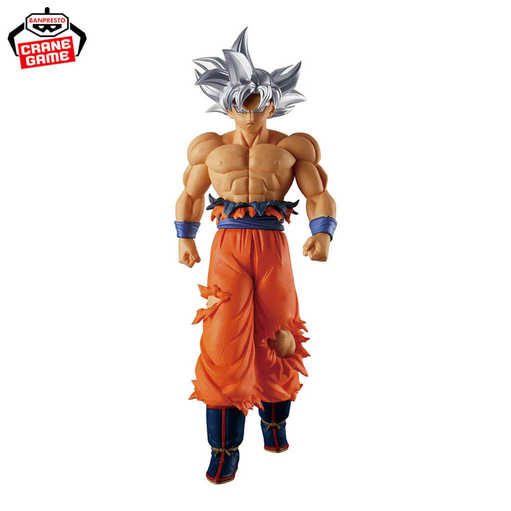 DRAGON BALL SUPER FIGURA GOKU ULTRA INSTINTO SOLID EDGE WORKS COMO NUEVA STOCK JAPÓN 5-6 sem.