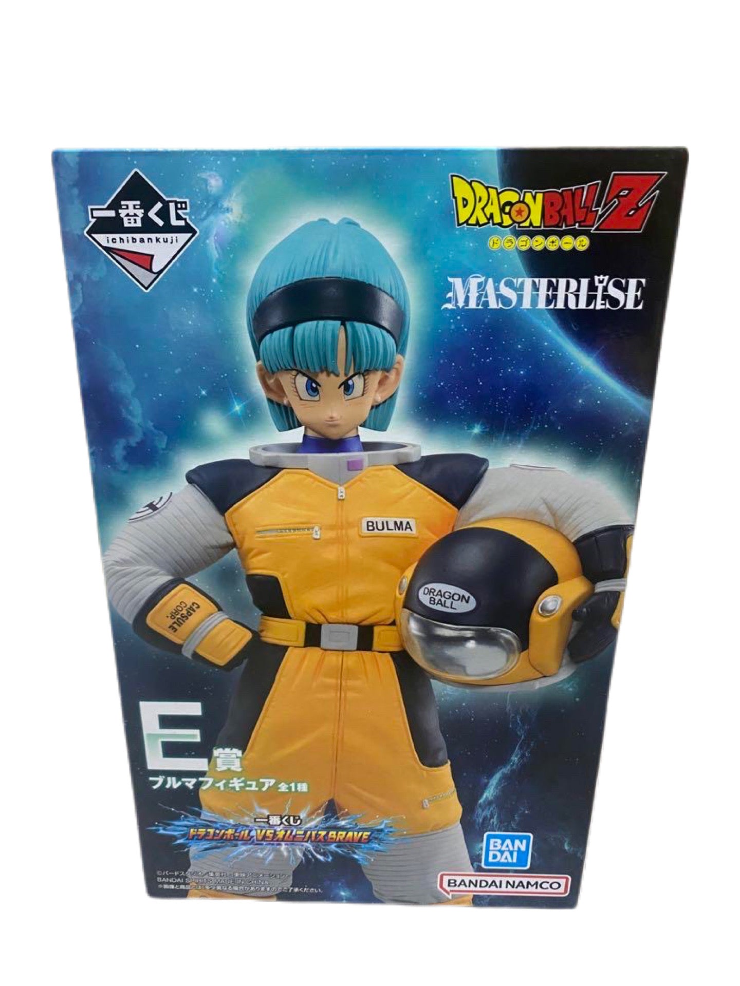 DRAGON BALL VS OMNIBUS BRAVE PREMIO C BULMA ICHIBAN KUJI PRECINTADA PREVENTA 3-4 sem.