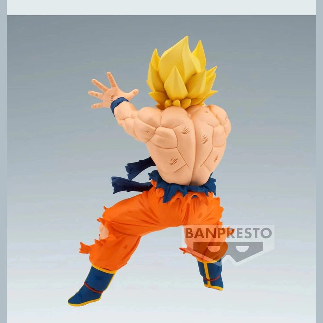 DRAGON BALL Z FIGURA GOKU SUPER SAIYAN VS COOLER MATCH MAKERS COMO NUEVA PREVENTA 3-4 SEM.
