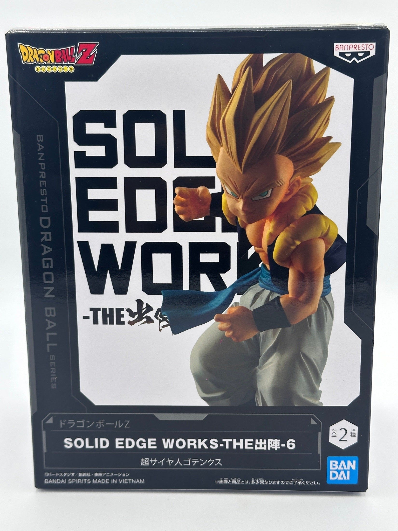 DRAGON BALL Z FIGURA SOLID EDGE WORKS GO INTO THE BATTLE GOTENKS COMO NUEVA PREVENTA 3-4 sem.