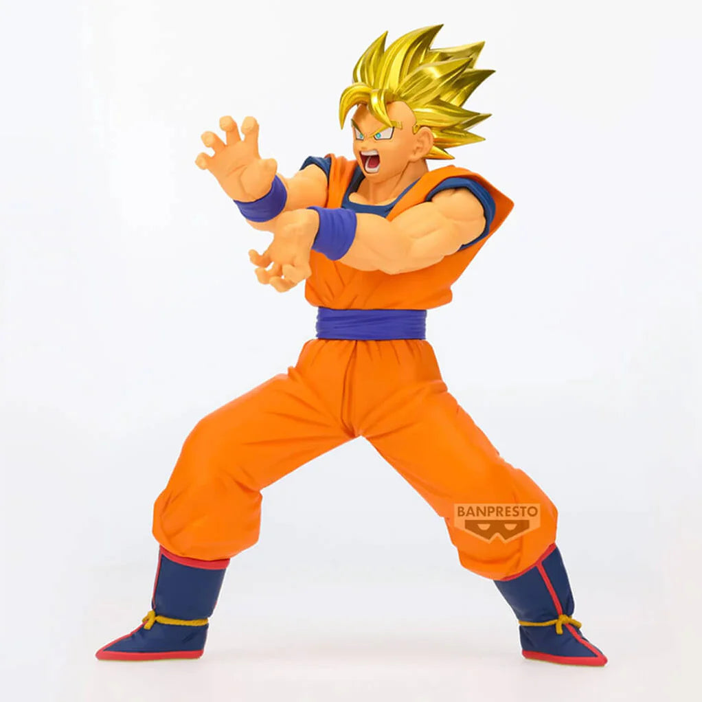 DRAGON BALL Z FIGURA SON GOKU SSJ BLOOD OF SAIYANS COMO NUEVA PREVENTA