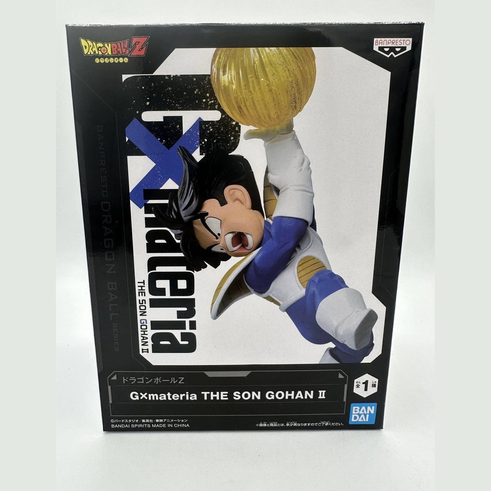 FIGURA DRAGON BALL BANPRESTO DRAGON BALL Z SON GOHAN GX MATERIA COMO NUEVA PREVENTA 3-4 sem.
