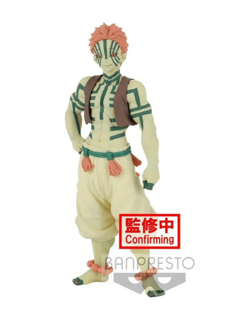 FIGURA KIMETSU NO YAIBA AKAZA VOL. 5 VER. SEPIA COMO NUEVA STOCK JAPÓN 5-6 sem.