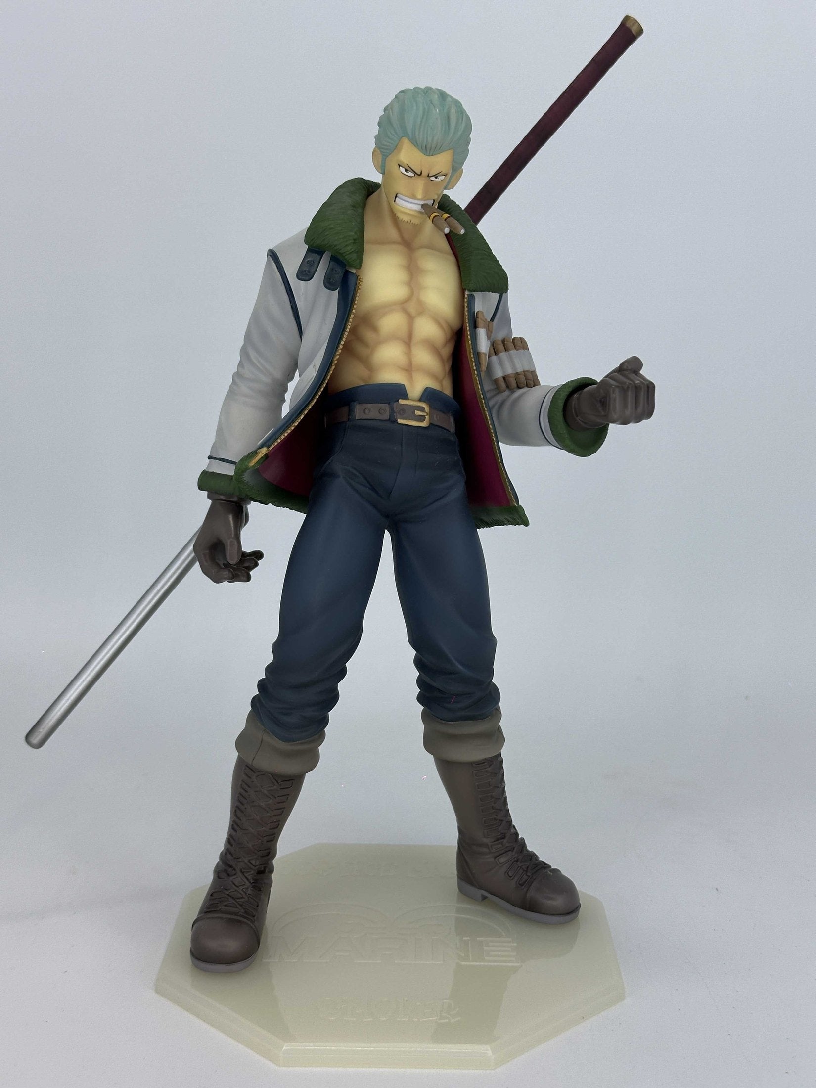 FIGURA ONE PIECE EXCELLENT MODEL PORTRAIT.OF.PIRATES NEO-7 SMOKER MUY BUEN ESTADO