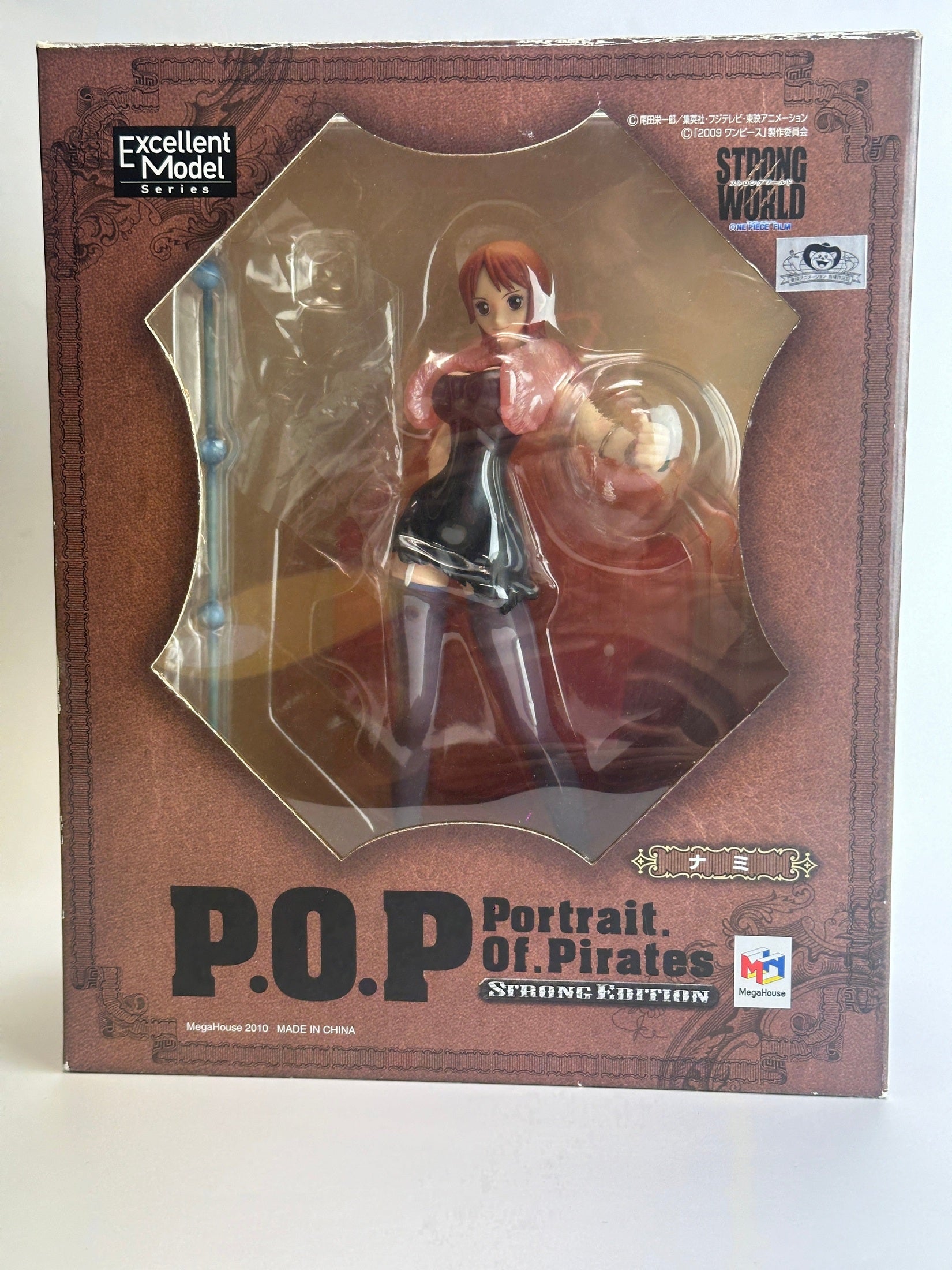 FIGURA ONE PIECE NAMI MEGAHOUSE PORTRAIT OF PIRATES STRONG EDITION MUY BUEN ESTADO