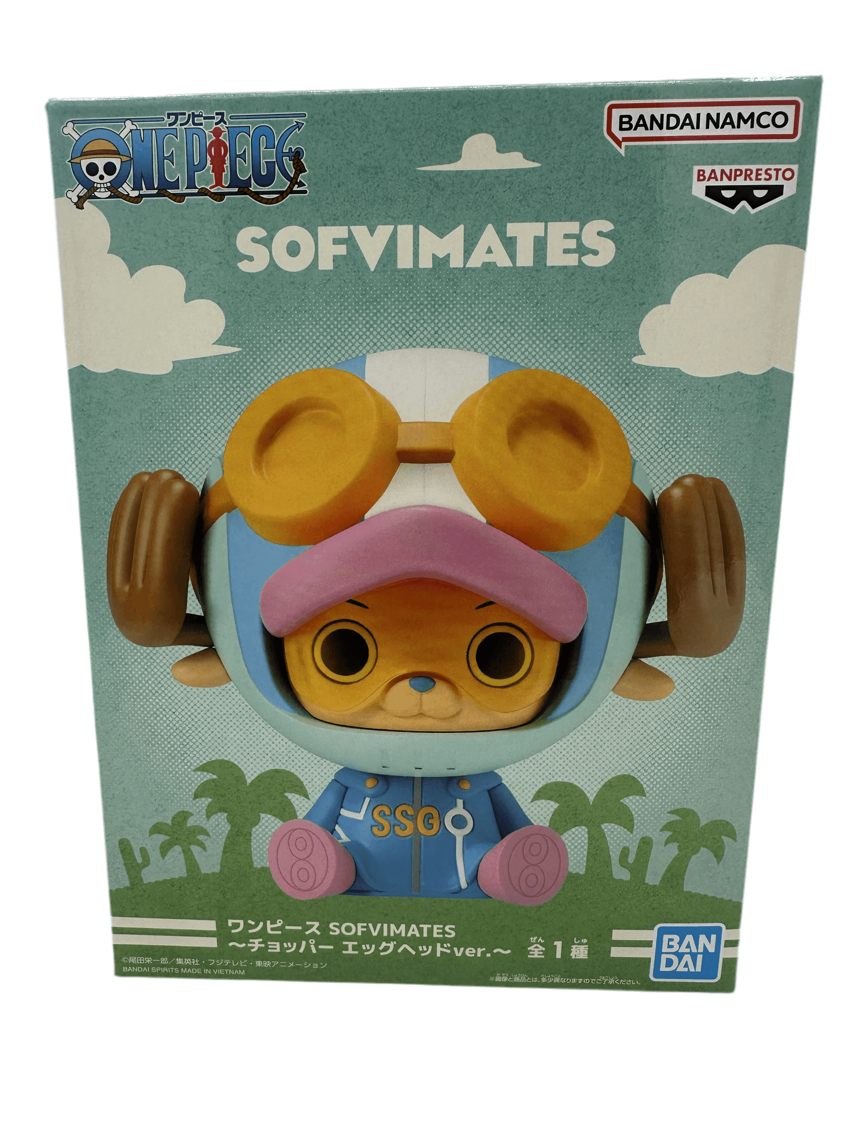 FIGURA ONE PIECE TONY TONY CHOPPER EGGHEAD COMO NUEVA PREVENTA 3-4 sem.
