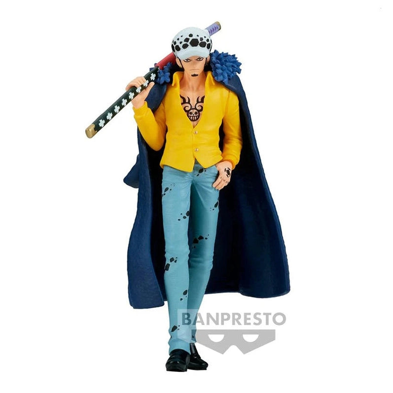 FIGURA ONE PIECE TRAFALGAR LAW THE SHUKKO BANPRESTO COMO NUEVA