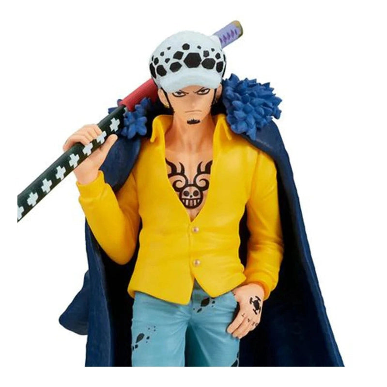 FIGURA ONE PIECE TRAFALGAR LAW THE SHUKKO BANPRESTO COMO NUEVA