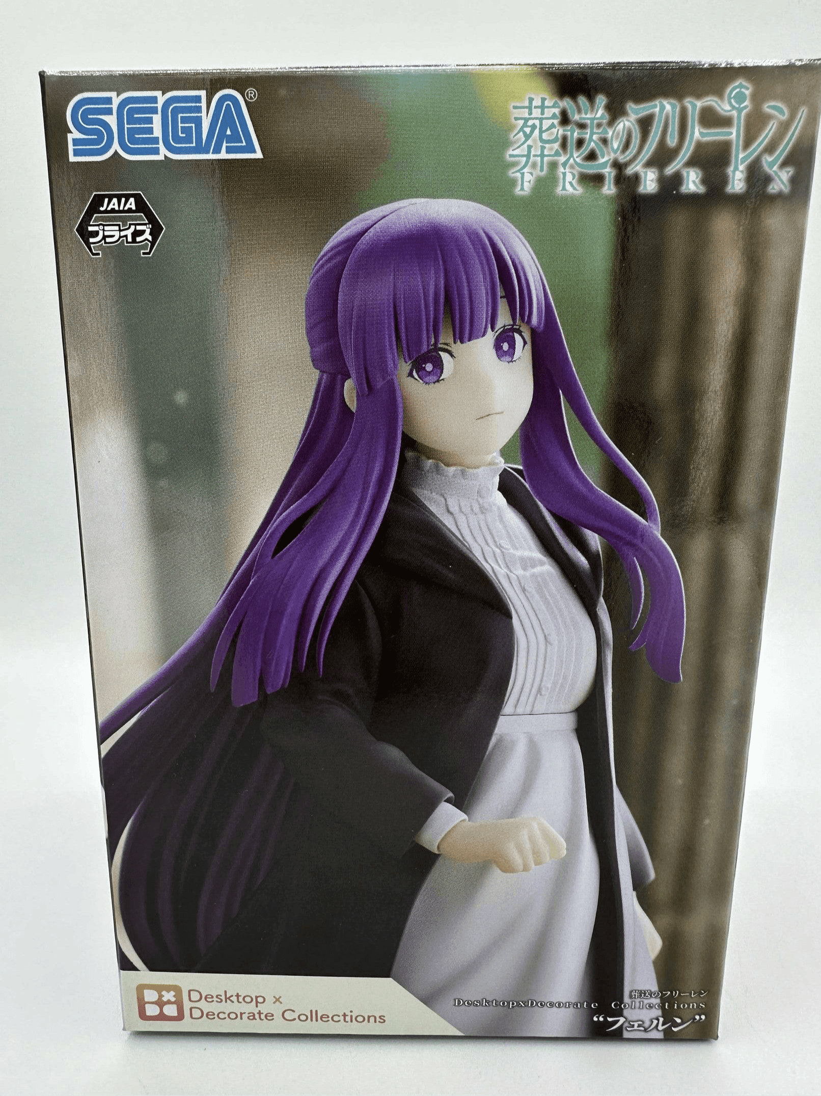 FRIEREN BEYOND JOURNEY'S END FIGURA FERN DESKTOP X DECORATE COLLECTIONS SEGA PRECINTADA PREVENTA 3-4 sem.