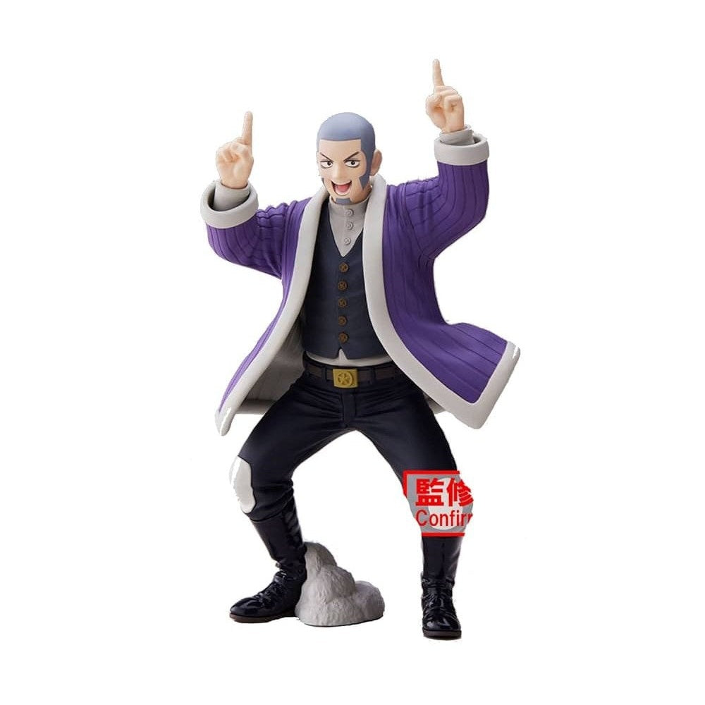 GOLDEN KAMUY FIGURA YOSHITAKE SHIRAISHI BANPRESTO COMO NUEVA PREVENTA 3-4 sem.