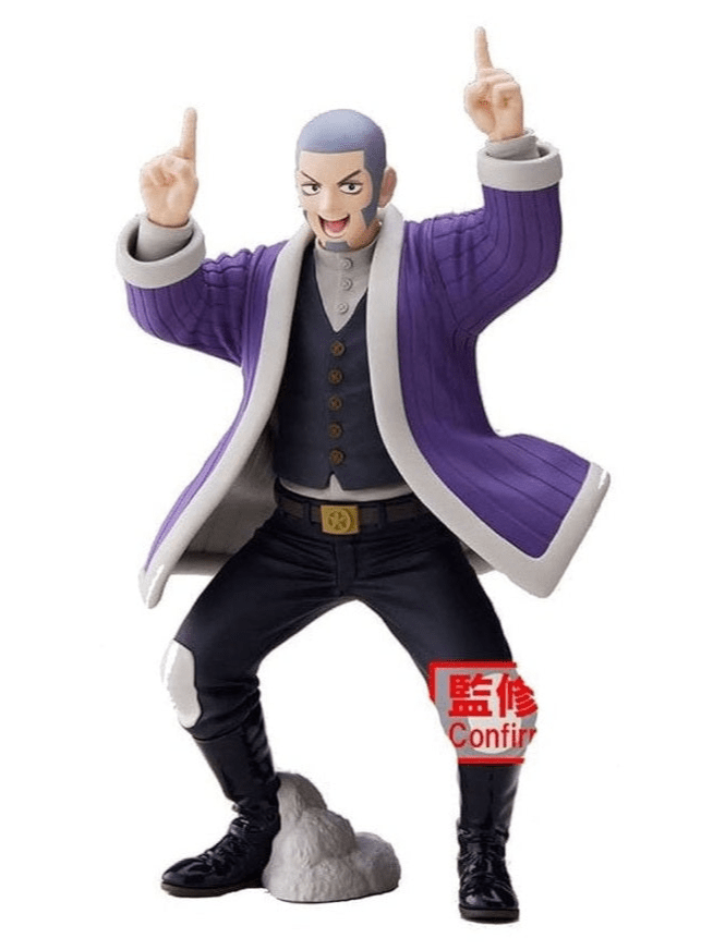 GOLDEN KAMUY FIGURA YOSHITAKE SHIRAISHI BANPRESTO COMO NUEVA STOCK JAPÓN 5-6 sem.