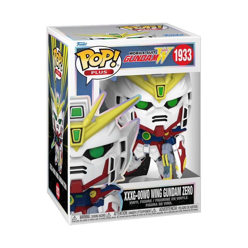 GUNDAM WING POP! PLUS ANIMATION VINYL FIGURA WING GUNDAM ZERO