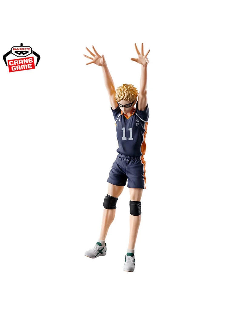 HAIKYU!! FIGURA KEI TSUKISHIMA POSING BANPRESTO COMO NUEVA PREVENTA 3-4 sem.