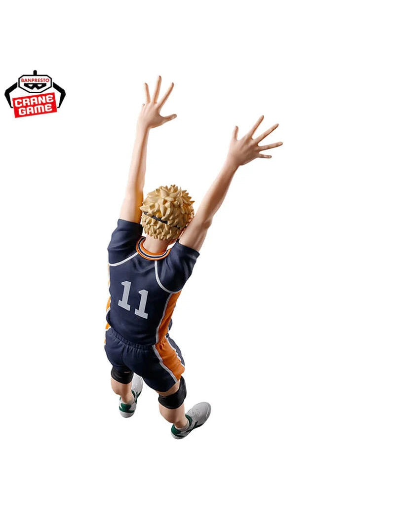 HAIKYU!! FIGURA KEI TSUKISHIMA POSING BANPRESTO COMO NUEVA PREVENTA 3-4 sem.