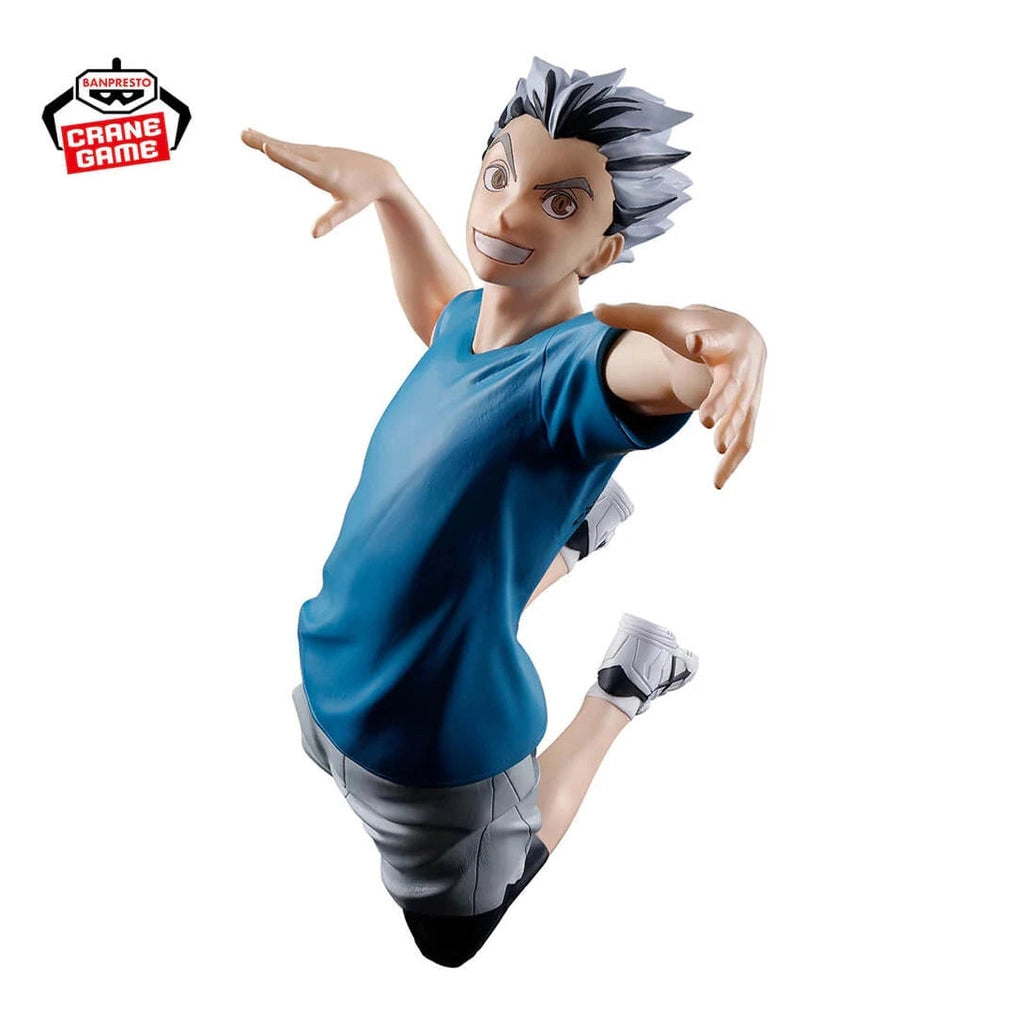 HAIKYU!! FIGURA KOTARO BOKUTO POSING BANPRESTO COMO NUEVA