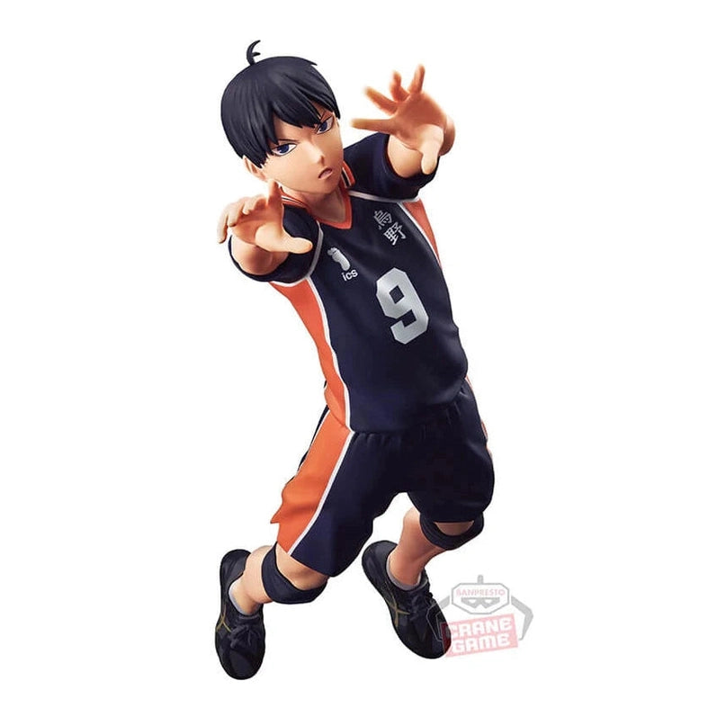 HAIKYU!! FIGURA POSING FIGURE TOBIO KAGEYAMA BANPRESTO COMO NUEVA PREVENTA 3-4 sem.