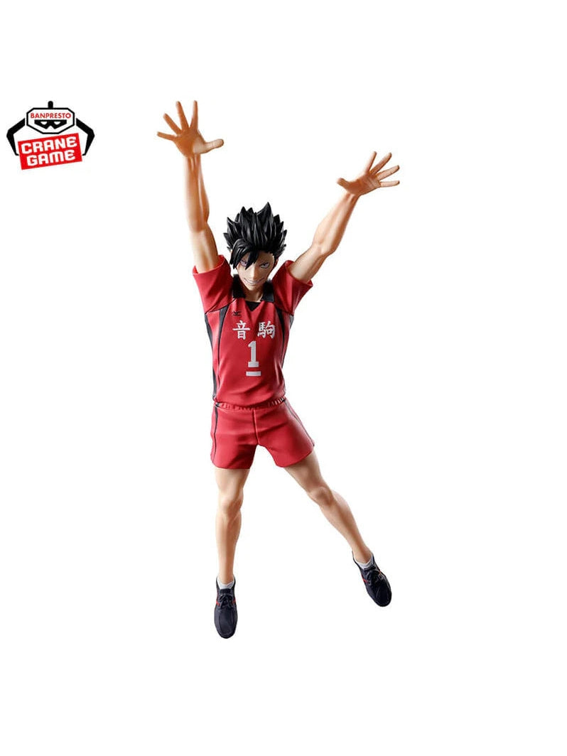 HAIKYU!! FIGURA TETSURO KUROO POSING BANPRESTO COMO NUEVA PREVENTA 3-4 sem.