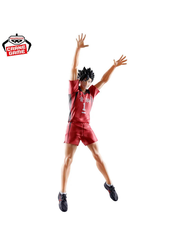 HAIKYU!! FIGURA TETSURO KUROO POSING BANPRESTO COMO NUEVA PREVENTA 3-4 sem.