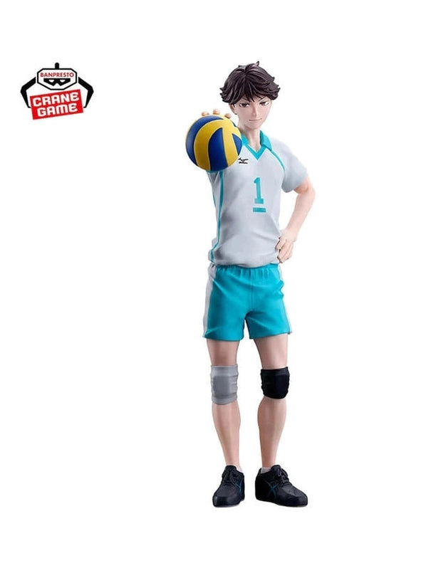 HAIKYU!! FIGURA TORU OIKAWA BANPRESTO COMO NUEVA STOCK JAPÓN 5-6 sem.