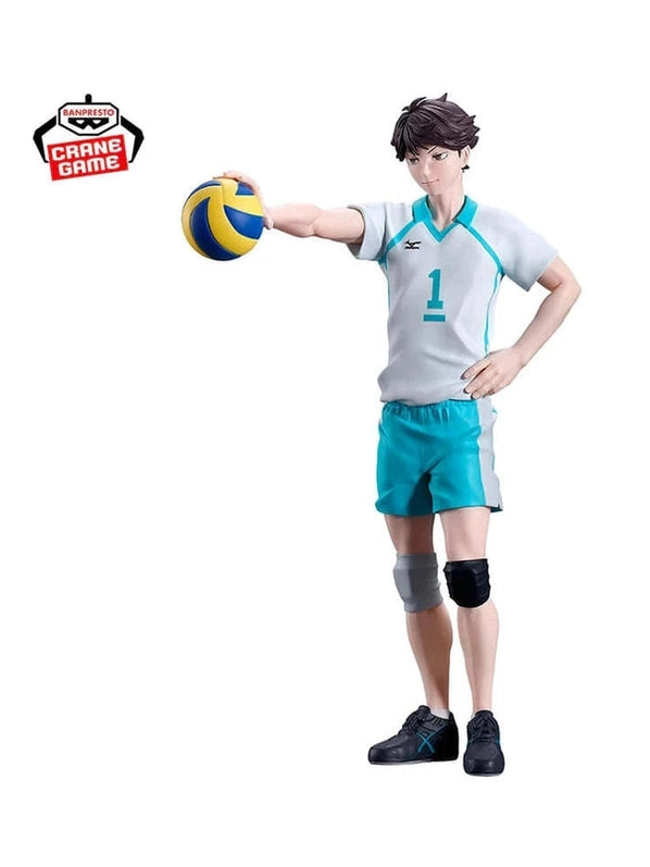 HAIKYU!! FIGURA TORU OIKAWA BANPRESTO COMO NUEVA STOCK JAPÓN 5-6 sem.